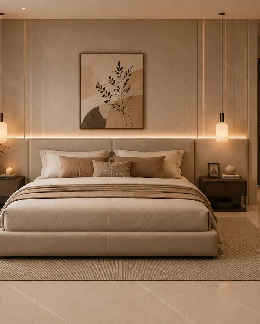 Armani Beige detail