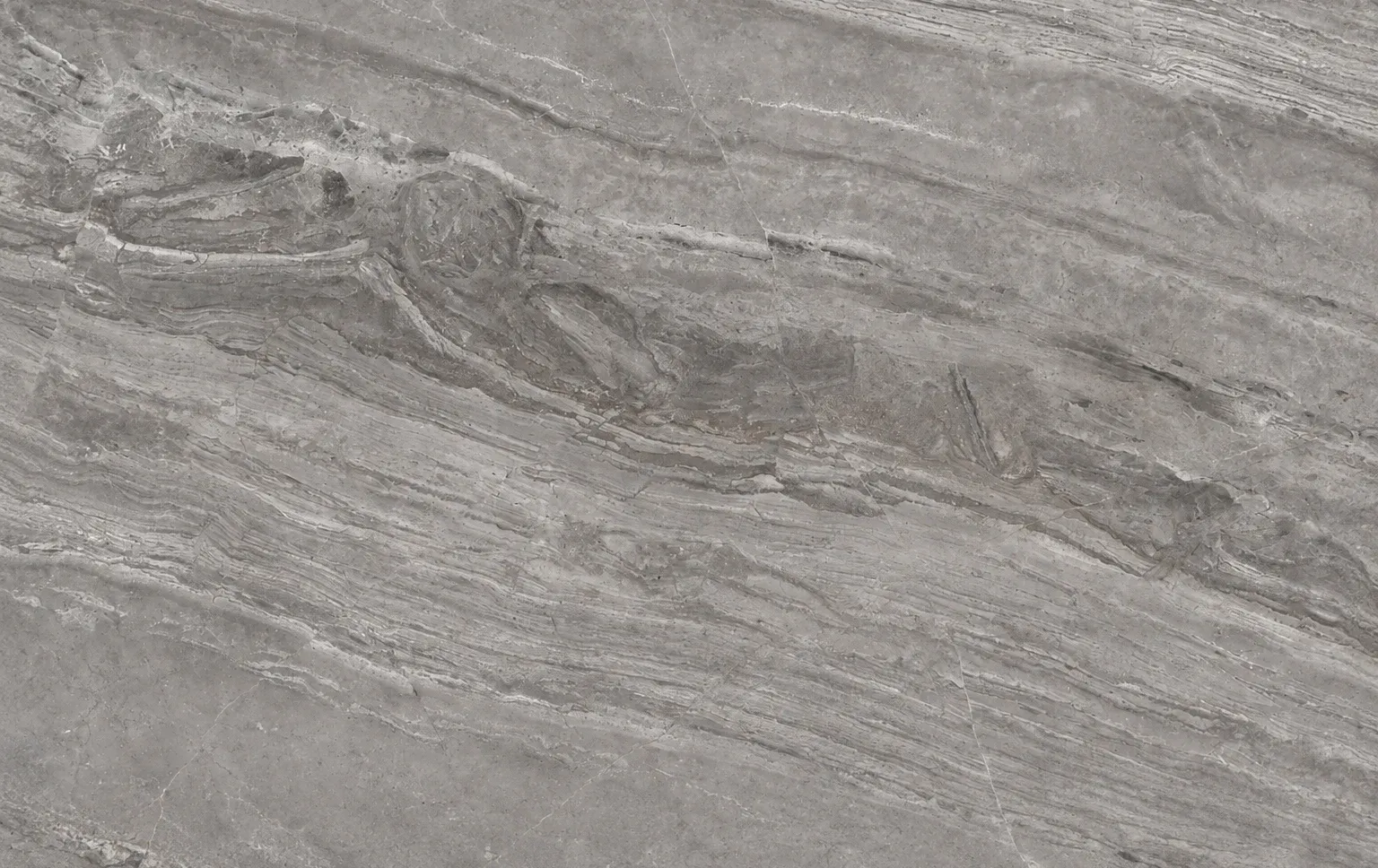 Ash Grey polished slab