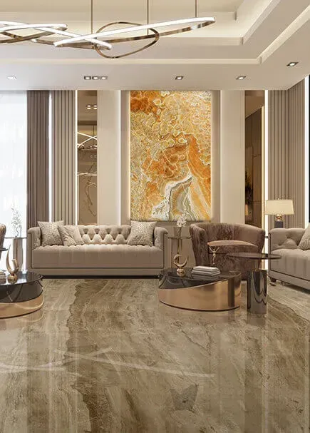 Caffe Amaro applied in an interior