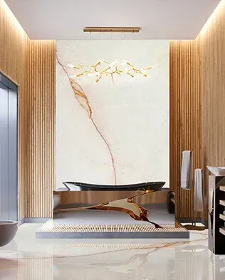 Crema Delicatus Onyx detail
