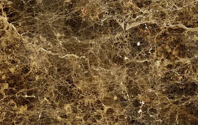 Dark Emperador polished slab