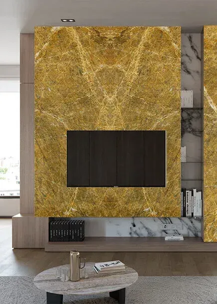 Golden Fenix applied in an interior