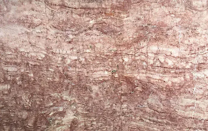 Greek Rosa Travertine polished slab
