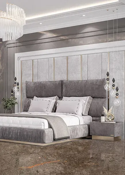 Grey William applied in an interior