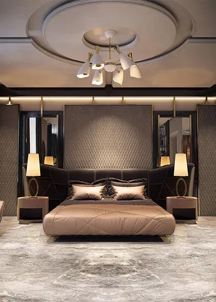 Grigio Amani applied in an interior