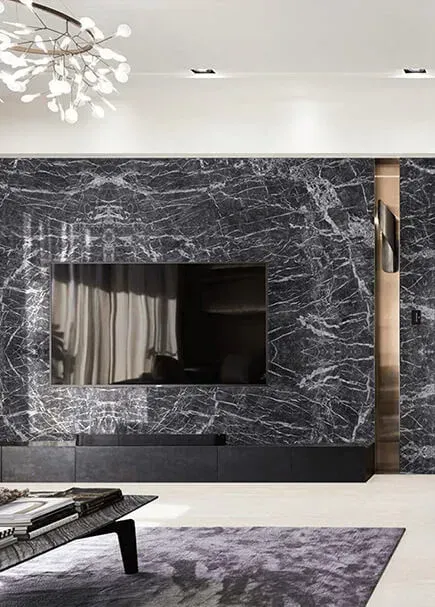 Grigio Carnico applied in an interior