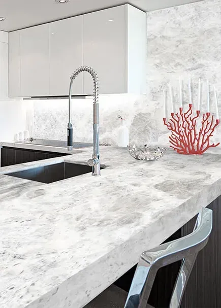 Ice Onyx applied in an interior