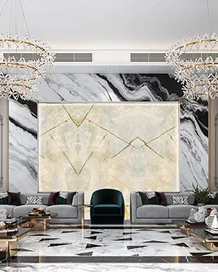 Italia Blue Onyx detail