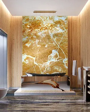 Mexican Amber Onyx detail