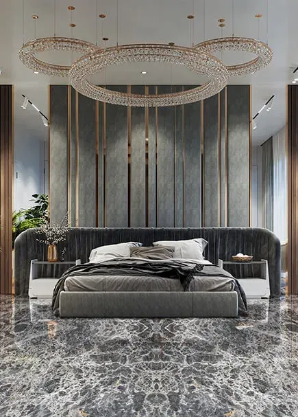 Monte Carlo applied in an interior
