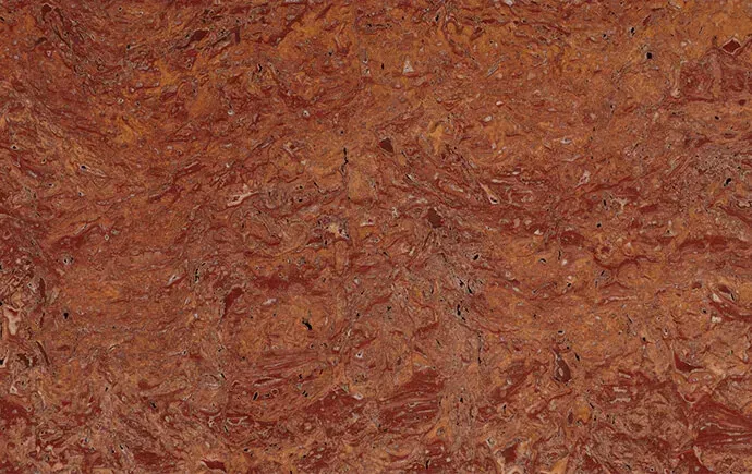 Rossa Gold Travertine polished slab