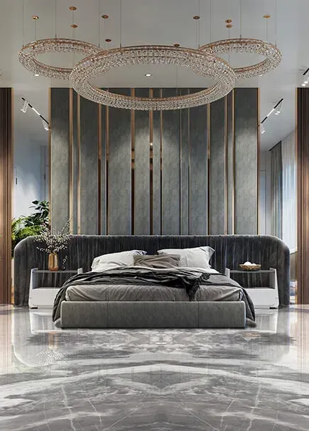 Silver Dove applied in an interior
