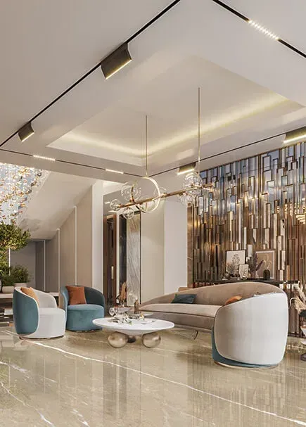 Spanish Beige applied in an interior