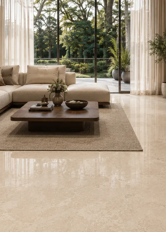 Sugar Beige applied in an interior