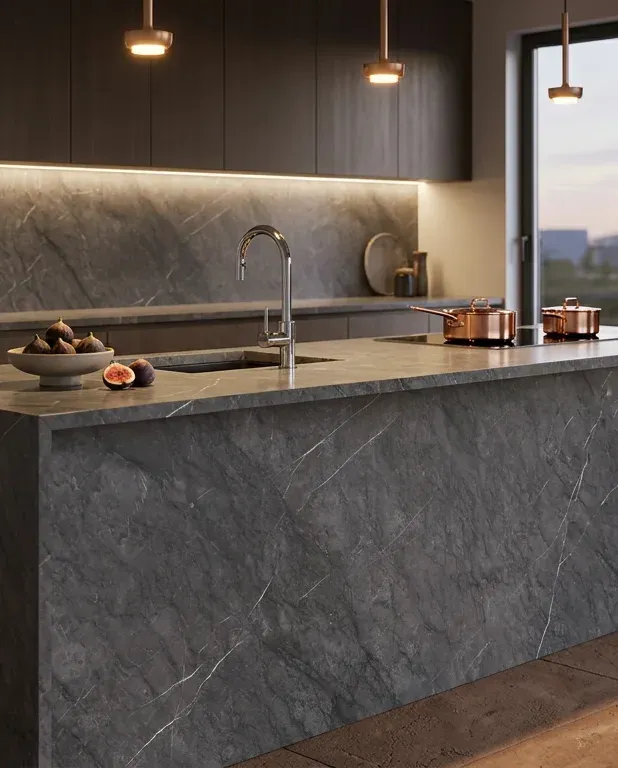 Terracota Grey detail