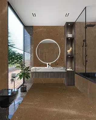 Venetian Brown detail