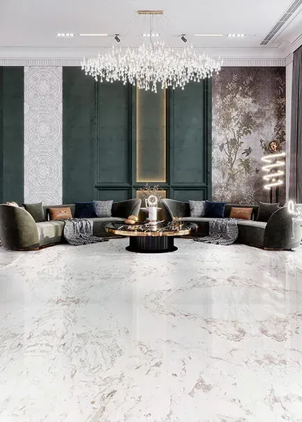 Bianco Fusion Wow applied in an interior
