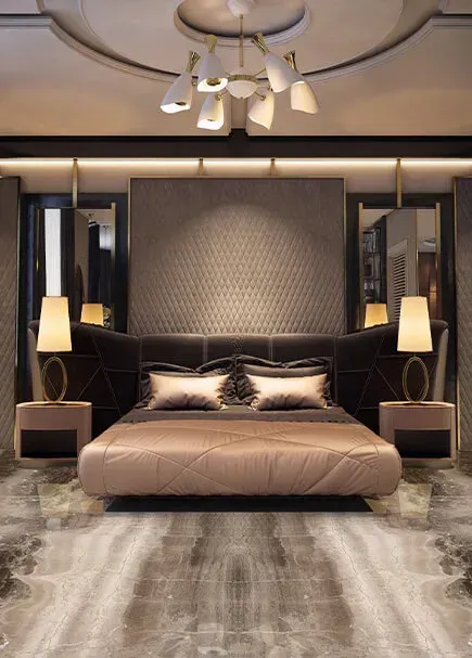 Xposed Concrete applied in an interior